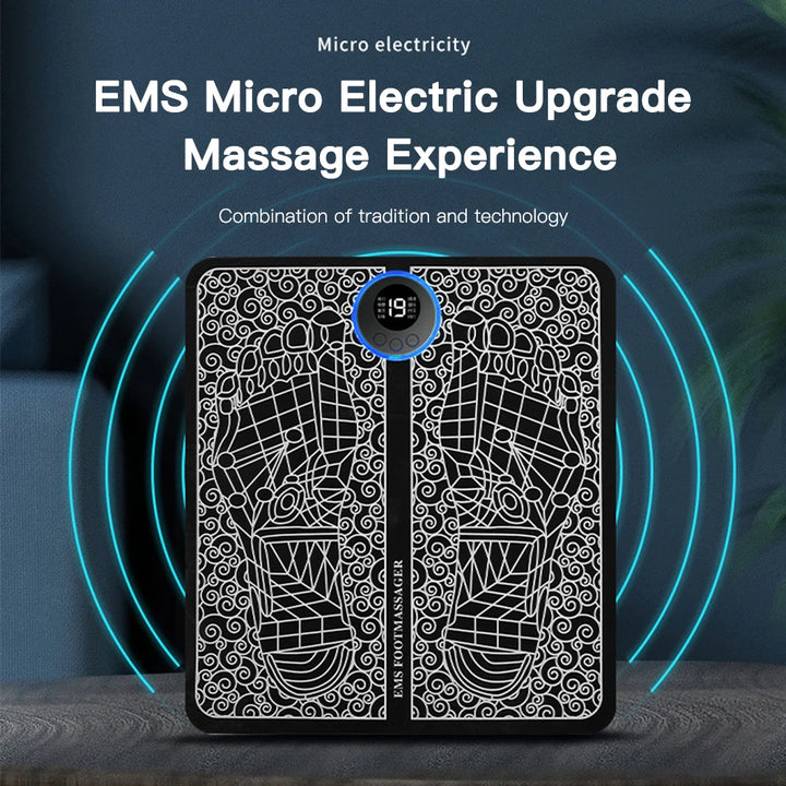 Electric Foot Massage Pad - EMS USB Charging
