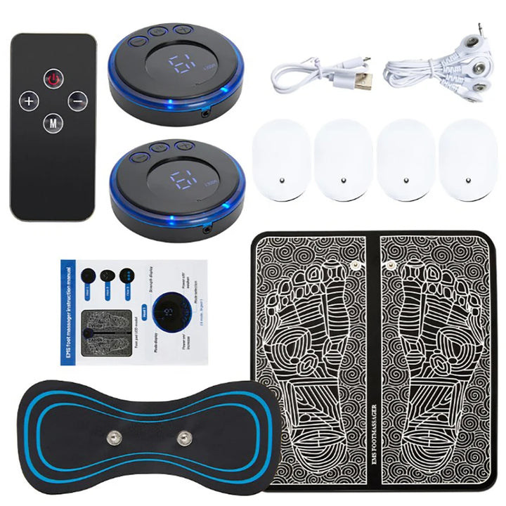 Electric Foot Massage Pad - EMS USB Charging