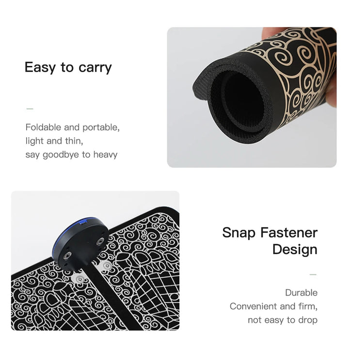 Electric Foot Massage Pad - EMS USB Charging